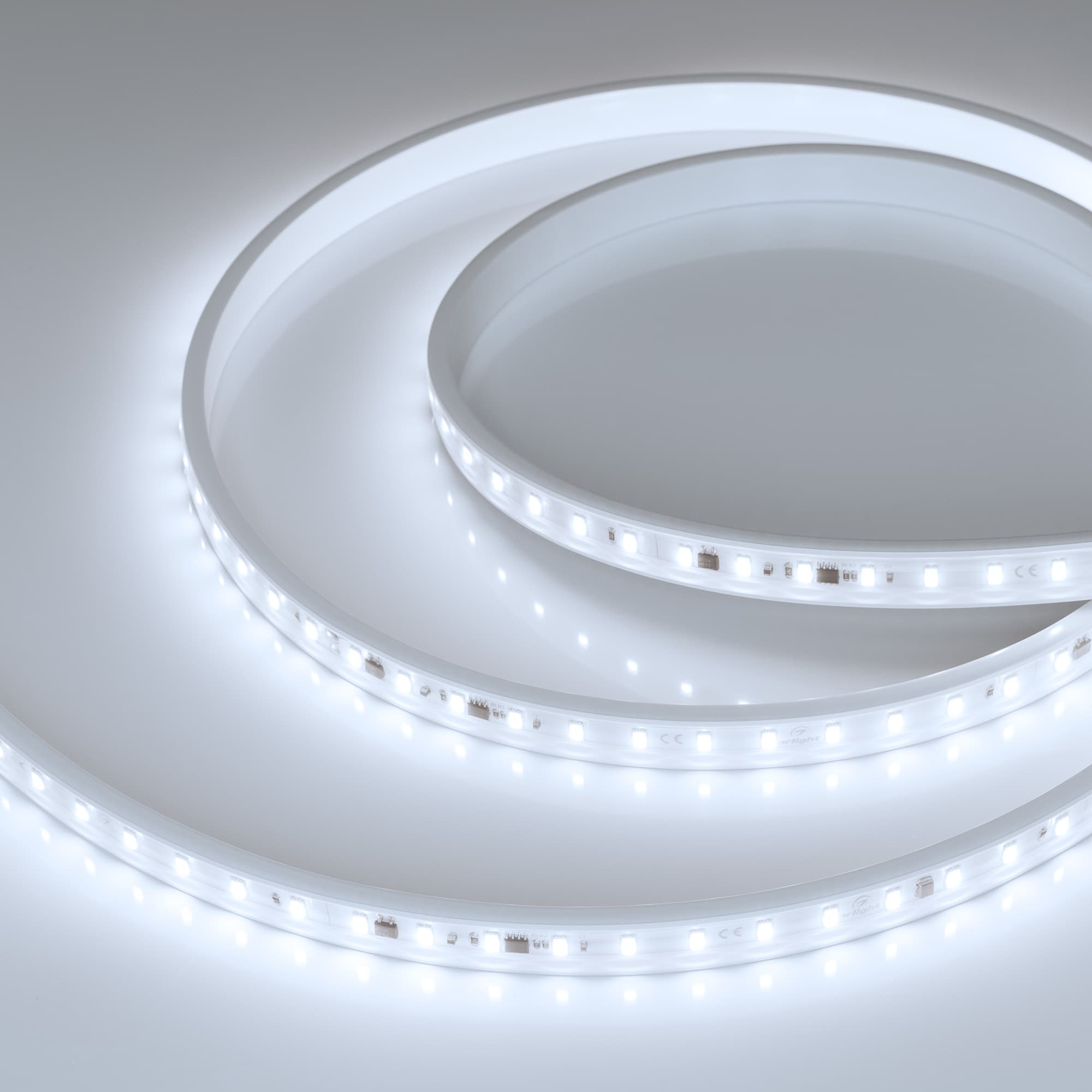 Лента светодиодная 14 Вт/м 230В IP65 6000K 72LED/м ARL-C72-15.5mm SMD 5630 50 м
