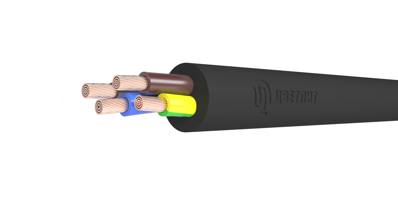 Кабель силовой КГТП-ХЛ 3х35+1х10(PE)-380/660-2    ТРТС