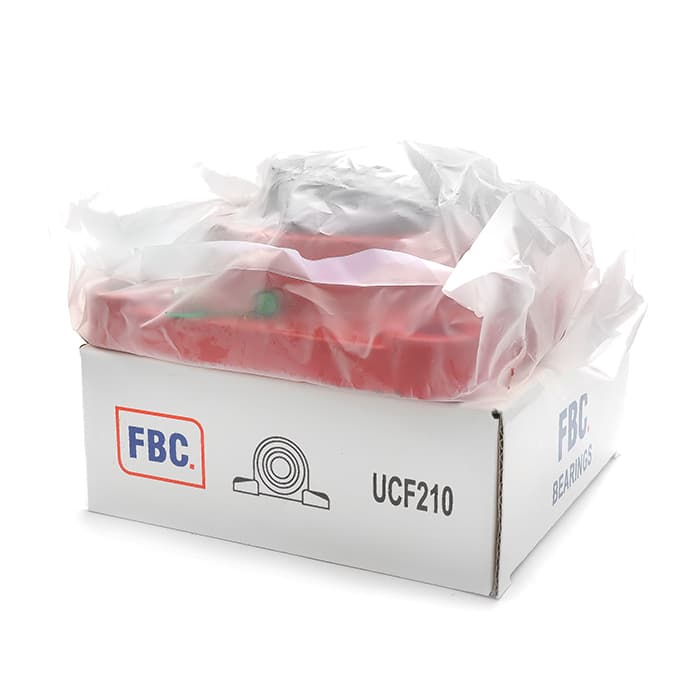 Подшипниковый узел UCF210 (UC210+F210) FBC (ГОСТ)