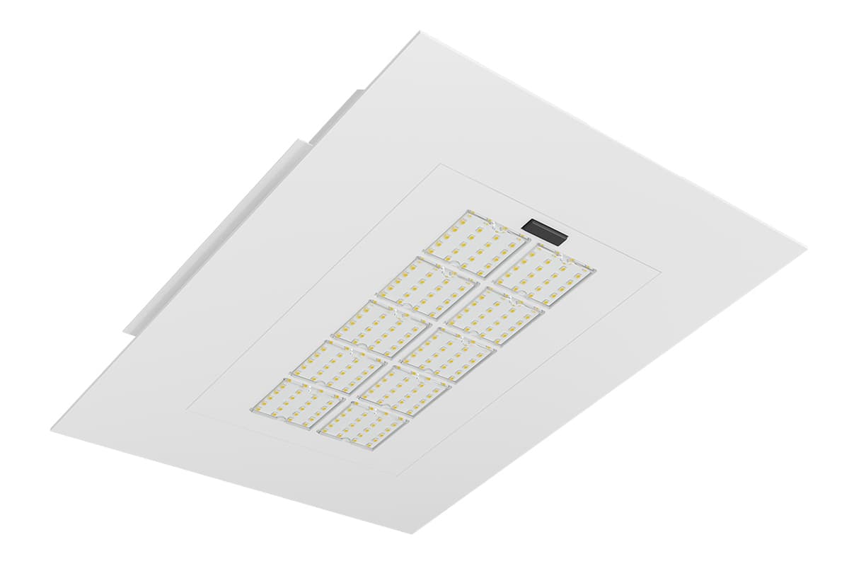 Светильник LED KEDR 2.0 АЗС (СВП) 125Вт 20000Лм 5,0К КСС Д IP67 встраиваемый