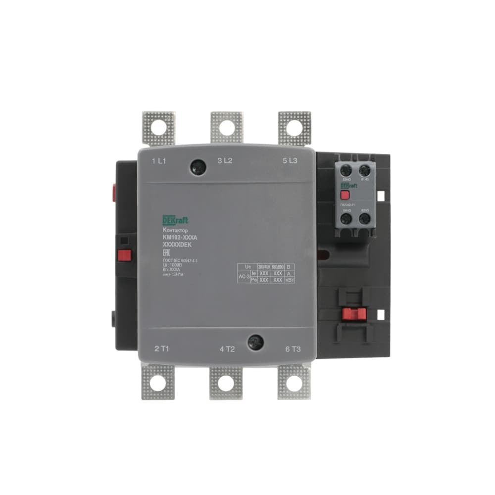 Контактор 150А 110В АС АС3 АС4 1НО+1НЗ КМ-102