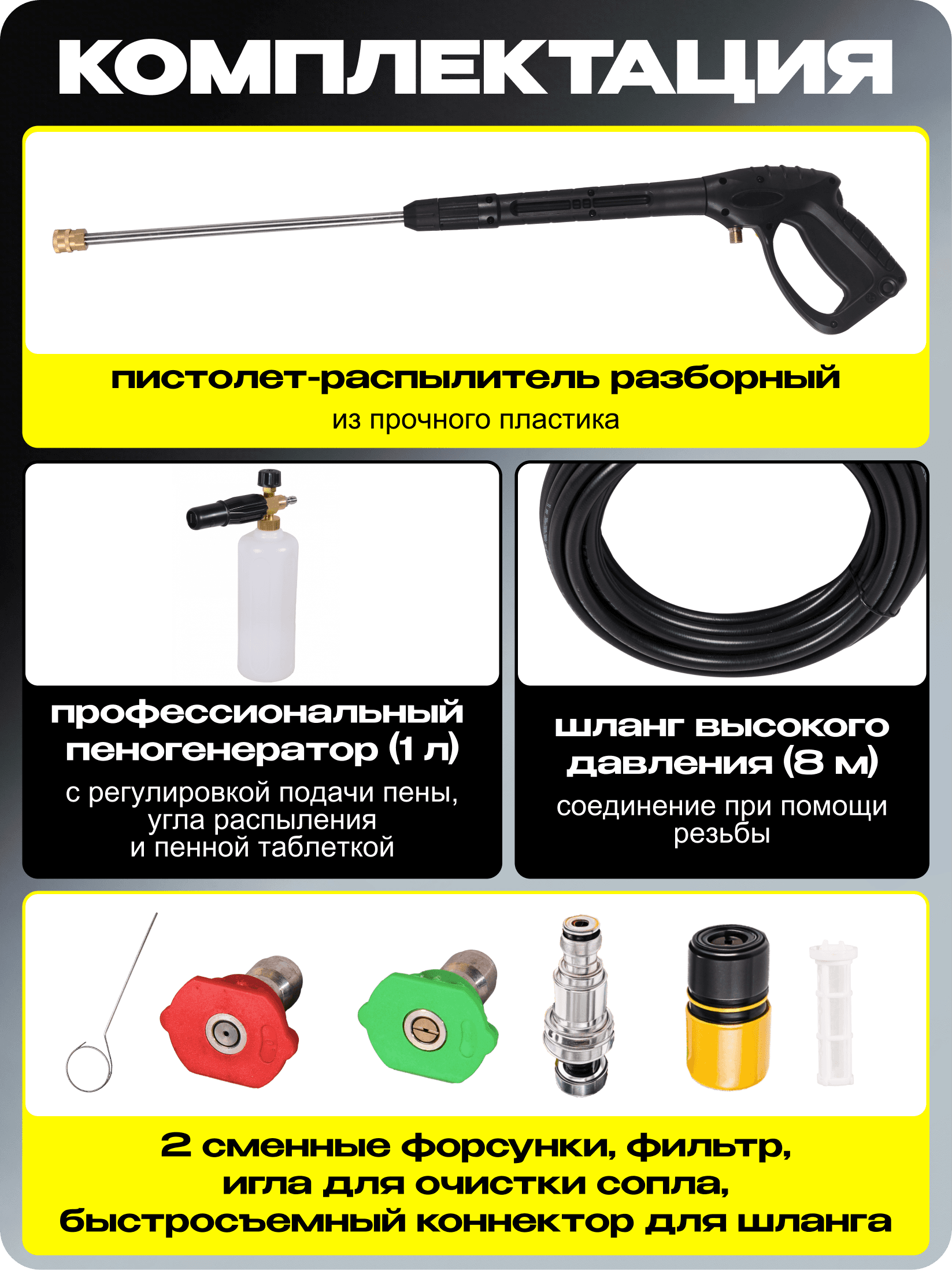 Мойка высокого давления W210i PROFESSIONAL