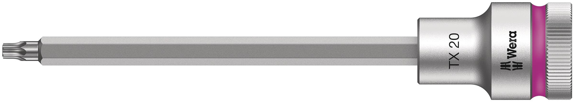 Головка торцевая со вставкой 8767 C HF TORX Zyklop DR 1/2 с фиксацией крепежа TX 20X140 мм