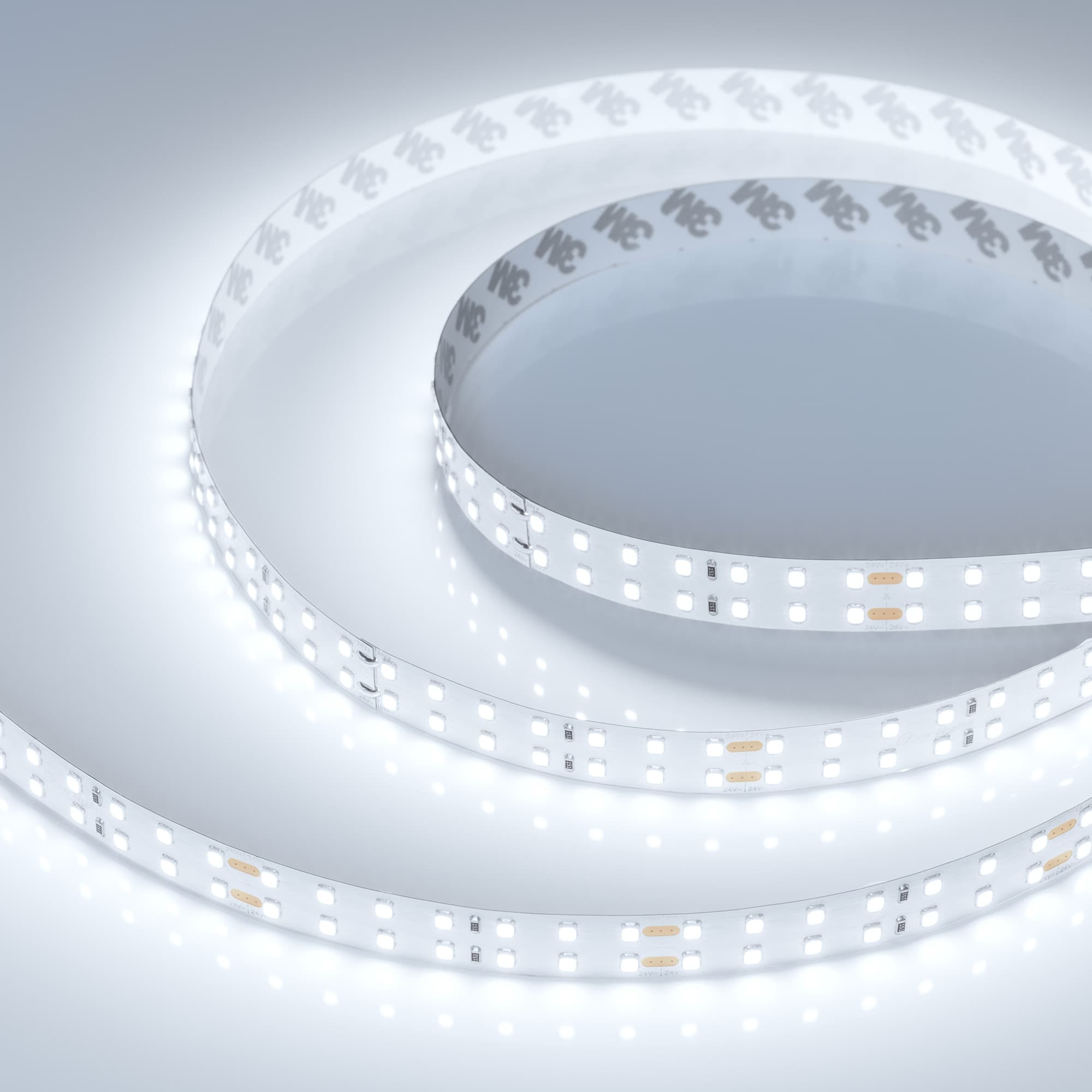 Лента светодиодная 20 Вт/м 24В IP20 6000K 196LED/м RT-A196-15mm SMD 2835 5 м