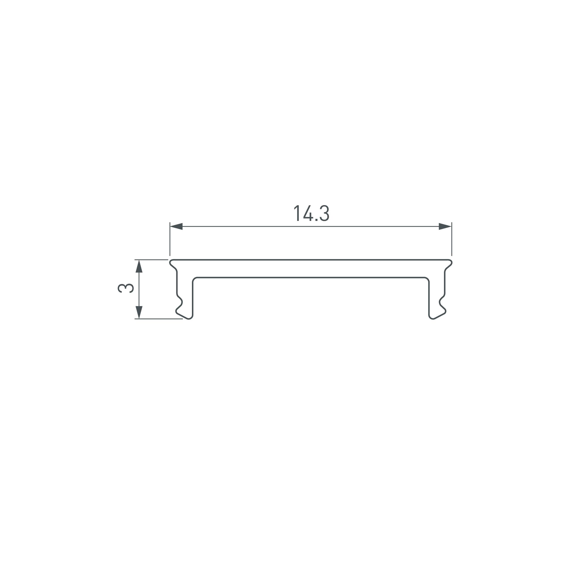 Экран SL-W14-2000 OPAL (ARL, пластик)