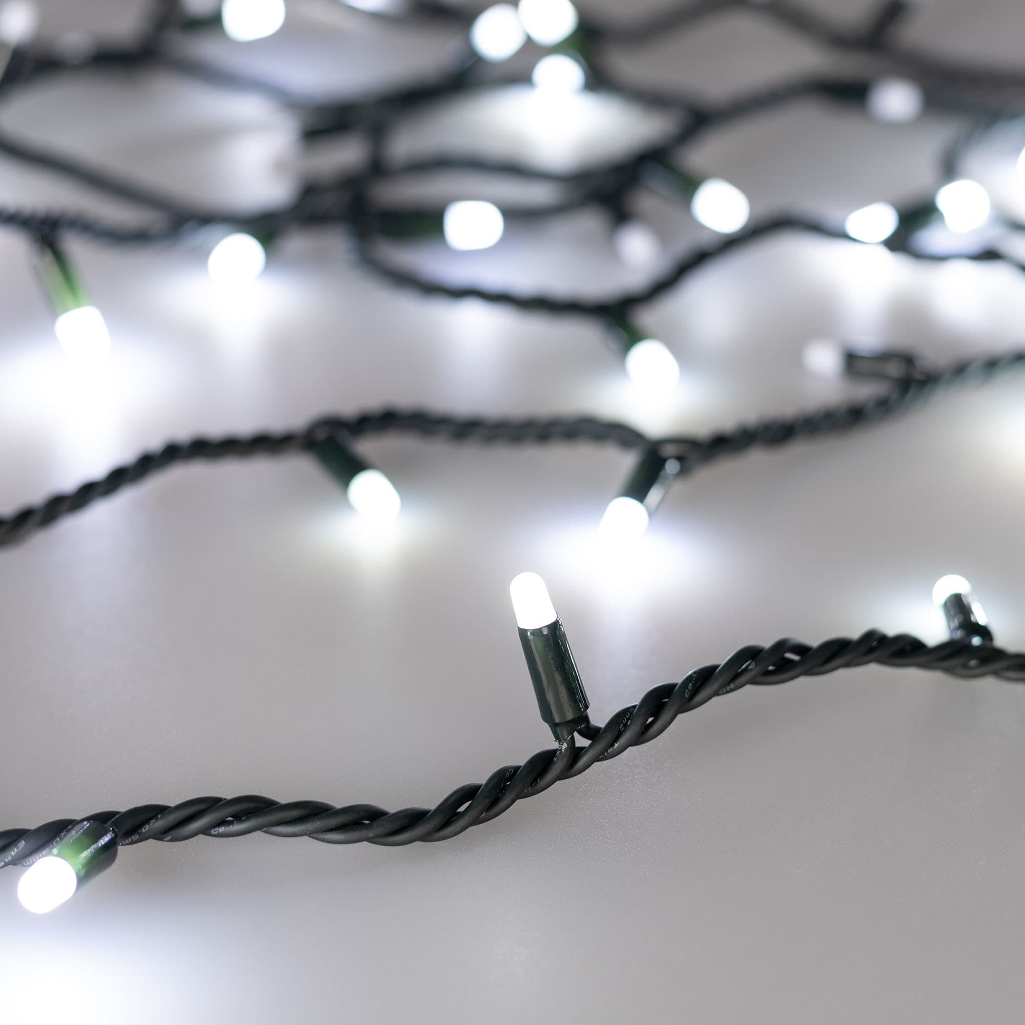 Гирлянда светодиодная декоративная ARD-STRING-PRO-1000-GREEN-100LED-MILK-PULSE White 230V, 7W ARDCL, IP65
