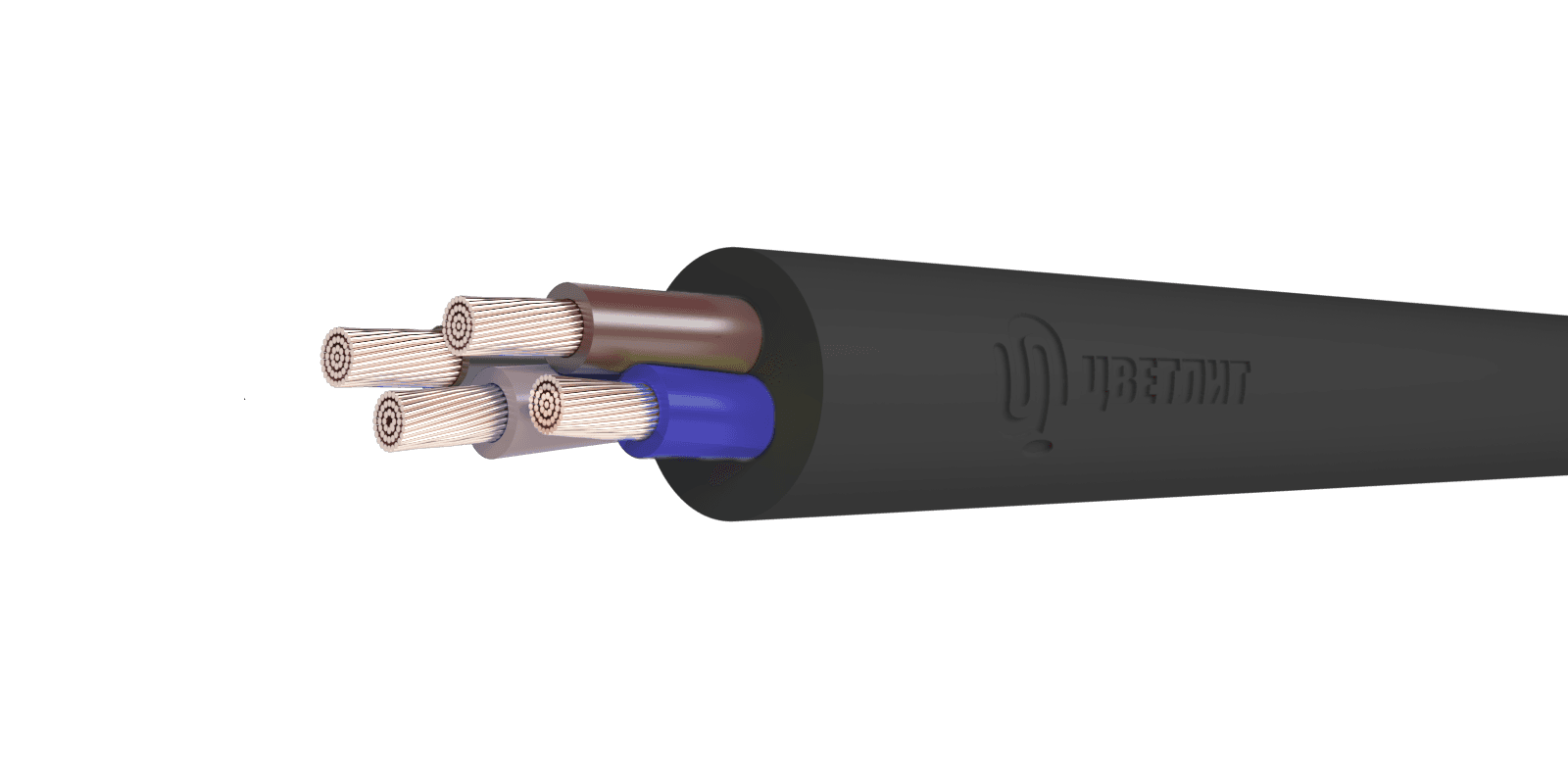 Кабель силовой КГ 4х4(N) 380/660-2 ТРТС