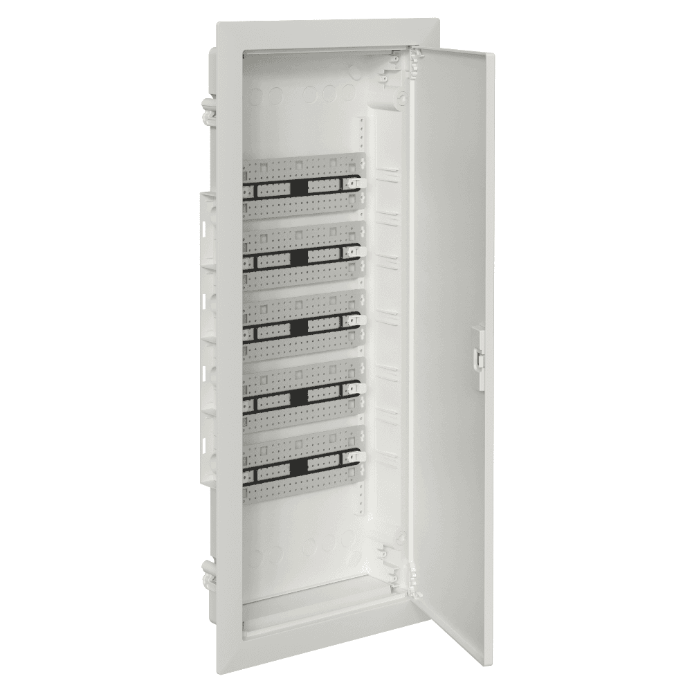 Щит ЩРВ-п-60 пластиковый мультимед. OptiBox Pro 60-VNM-IP40 60м. встраиваемый с пласт. белой дверцей  IP40