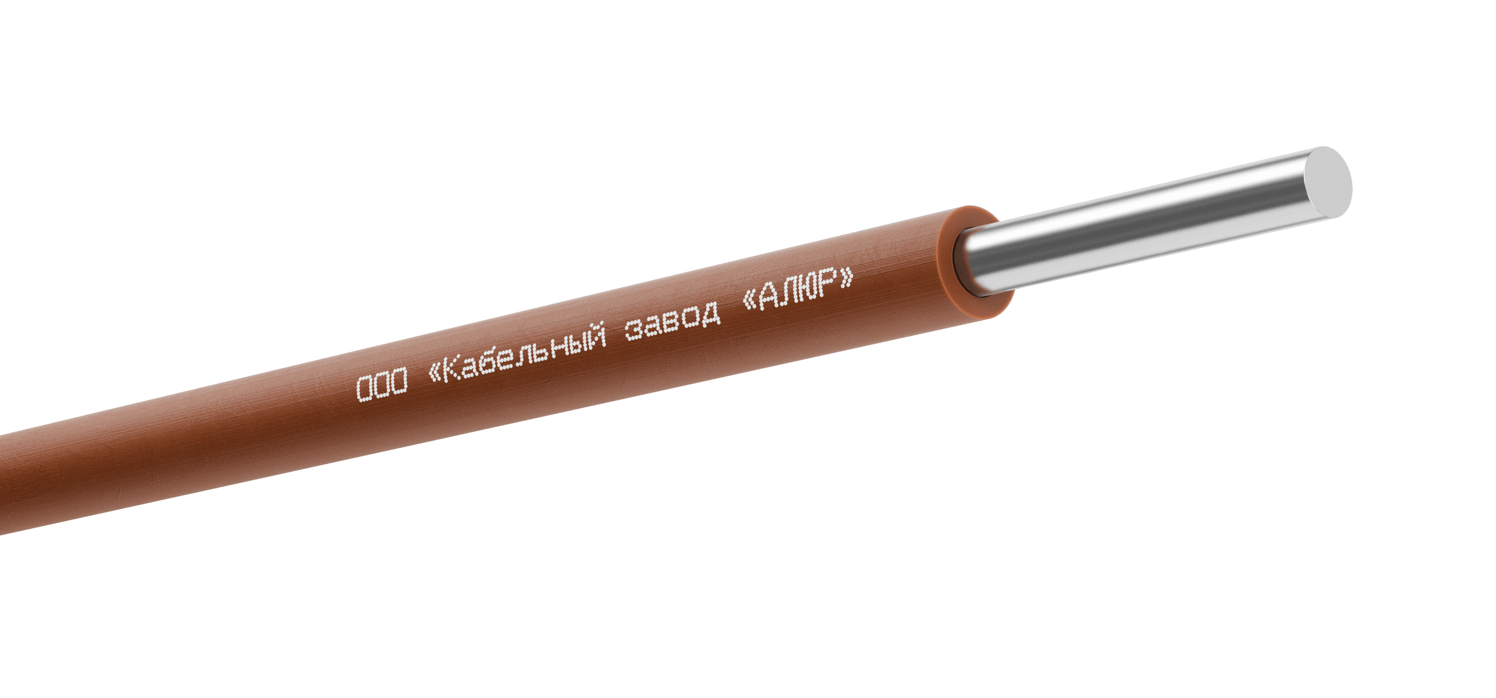 Провод силовой ПАВ 1х10 коричневы й (бухта)