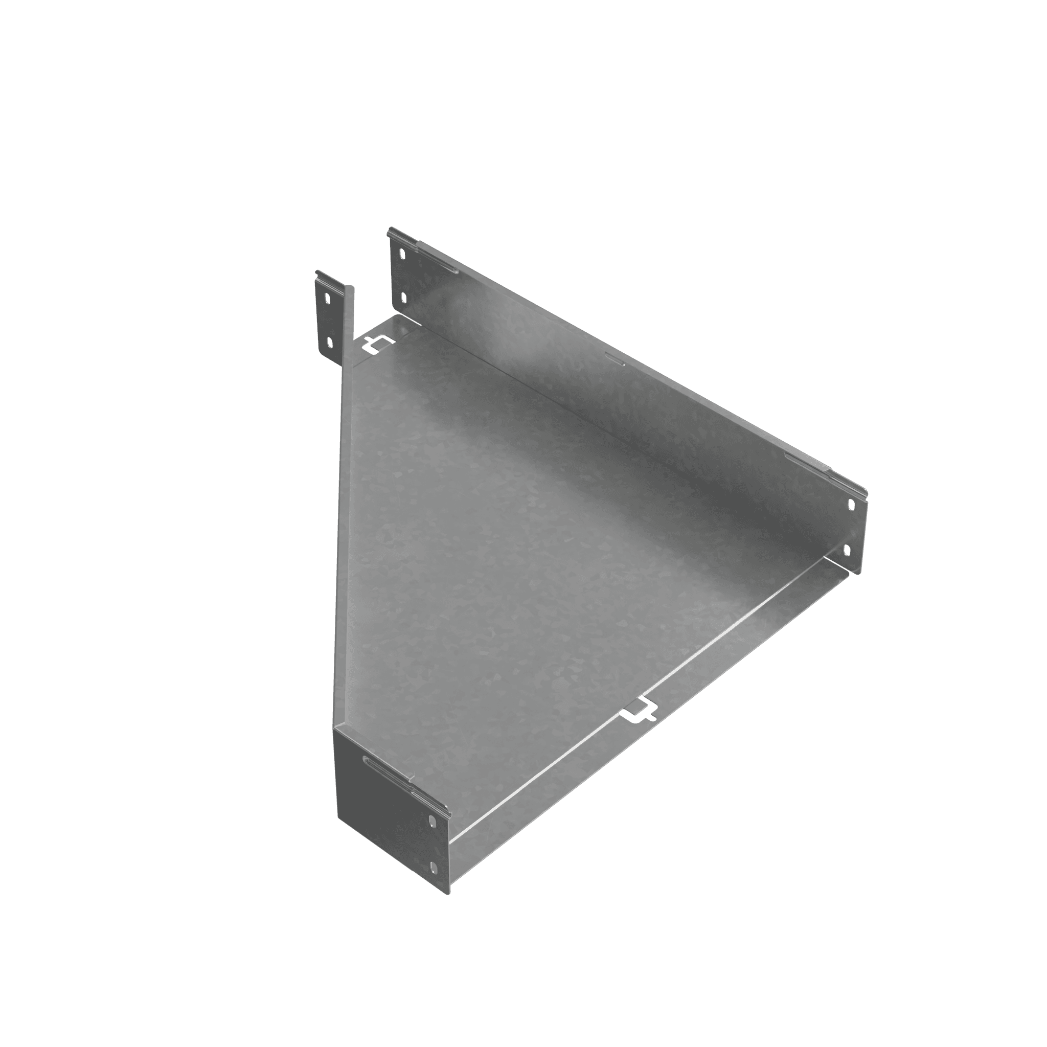 Переходник правый 100х100-500 мм ПЛЮС INOX304