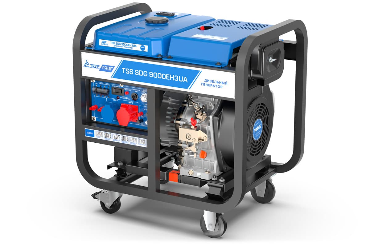 Генератор дизельный TSS SDG 9000EH3UA
