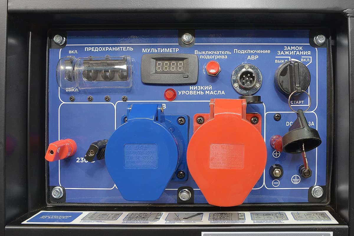 Генератор дизельный TSS SDG 9000EH3UA