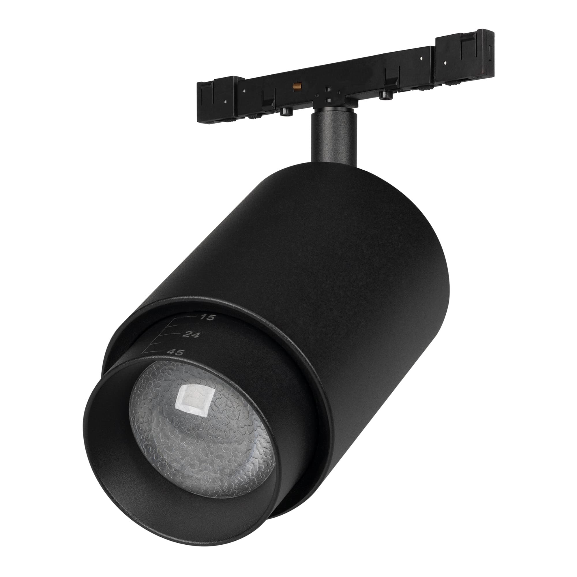 Светильник MAG-MICROCOSM-SPOT-ZOOM-R59-12W Warm3000 BK, 20-60 deg, 24V, IP20, металл, 5 лет