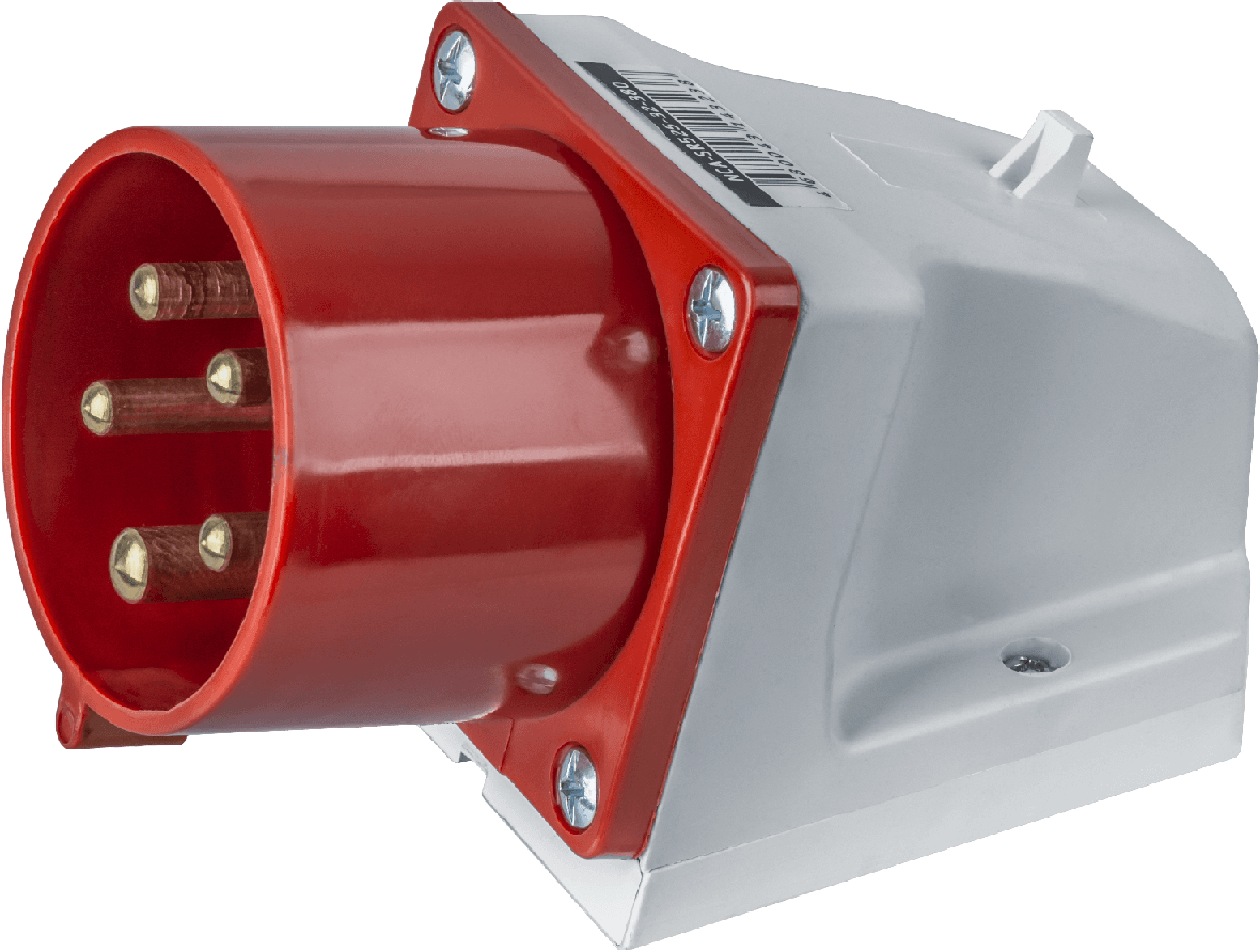 Вилка NCA-SR525-32-380 стационарная 32А 3P+N+PE IP44