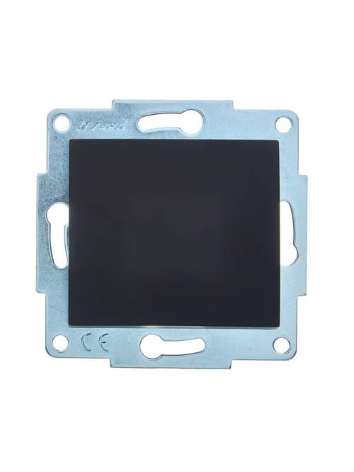 ASTI Выключатель 1кл., 10 А, механизм, чёрный бархат Lezard 7081-4288-100