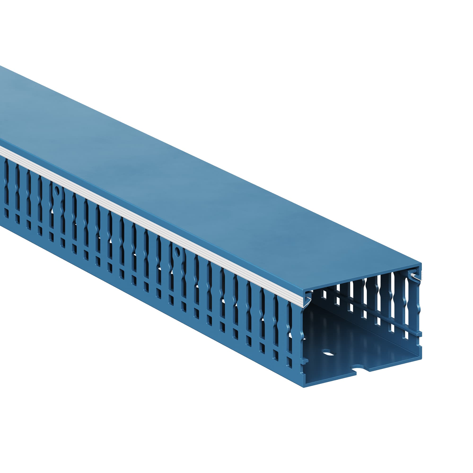 Короб перфорированный синий RL6 40x60