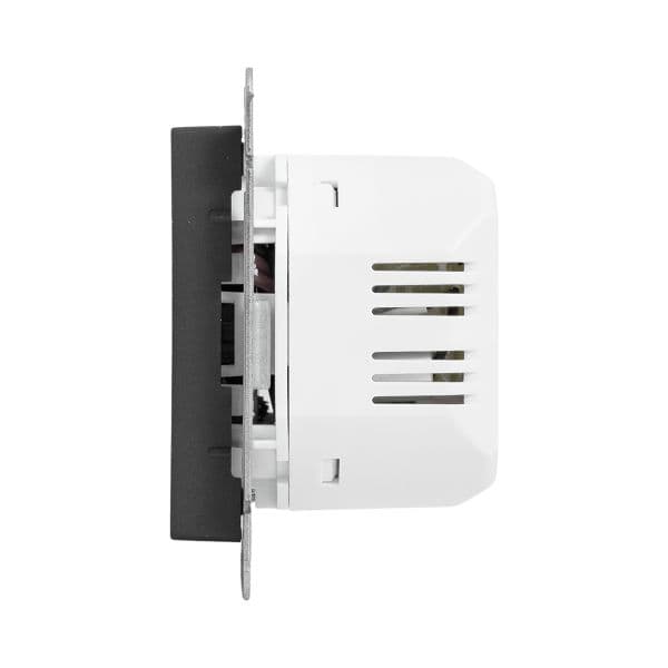 Механизм розетки USB-A+С, чёрный Эпика EKF
