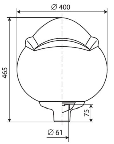 Светильник ГТУ-06-100-010 с/с молоч.IP54