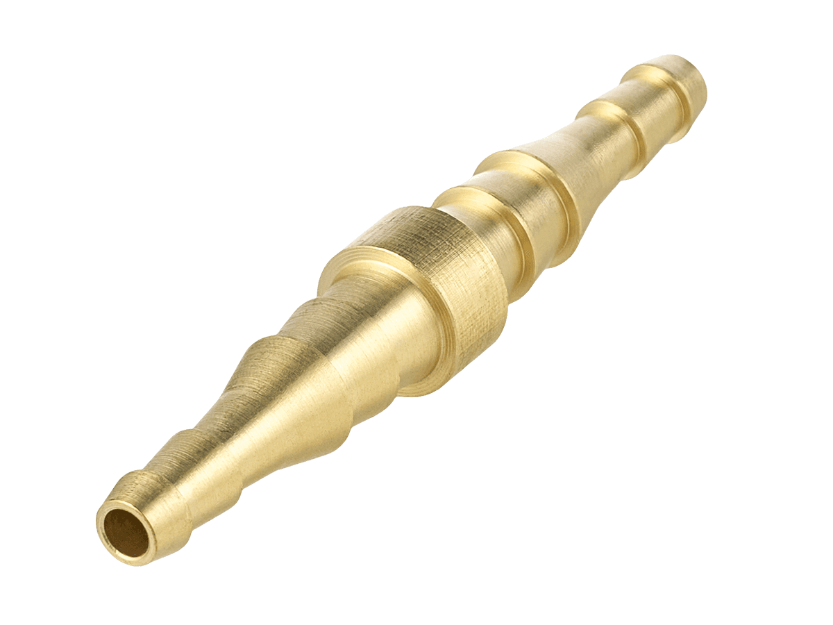 Соединитель прямой для газ. рукавов 6/9 - 6/9, BR