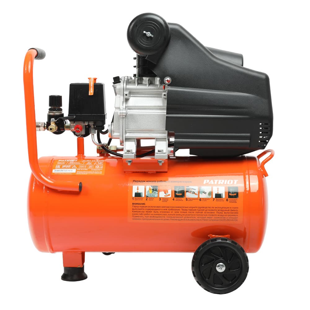 Компрессор  поршневой масляный EURO 24-240K