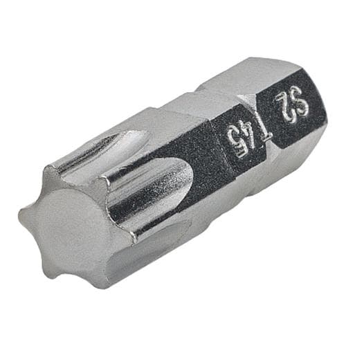 Бита с профилем TORX (торкс - шестилучевая звезда) TX45, длина 25 мм, хвостовик С6,3 мм, торсионная (3 шт)