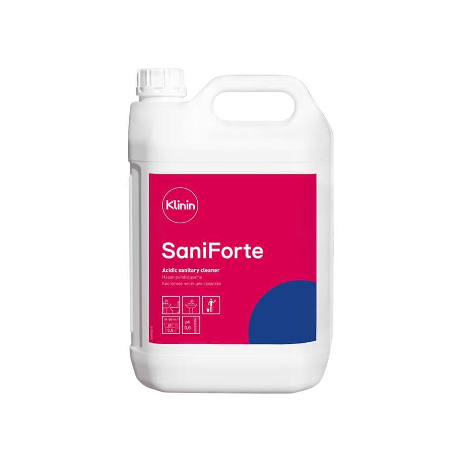 Кислотное чистящее средство Klinin SANIFORTE 5л
