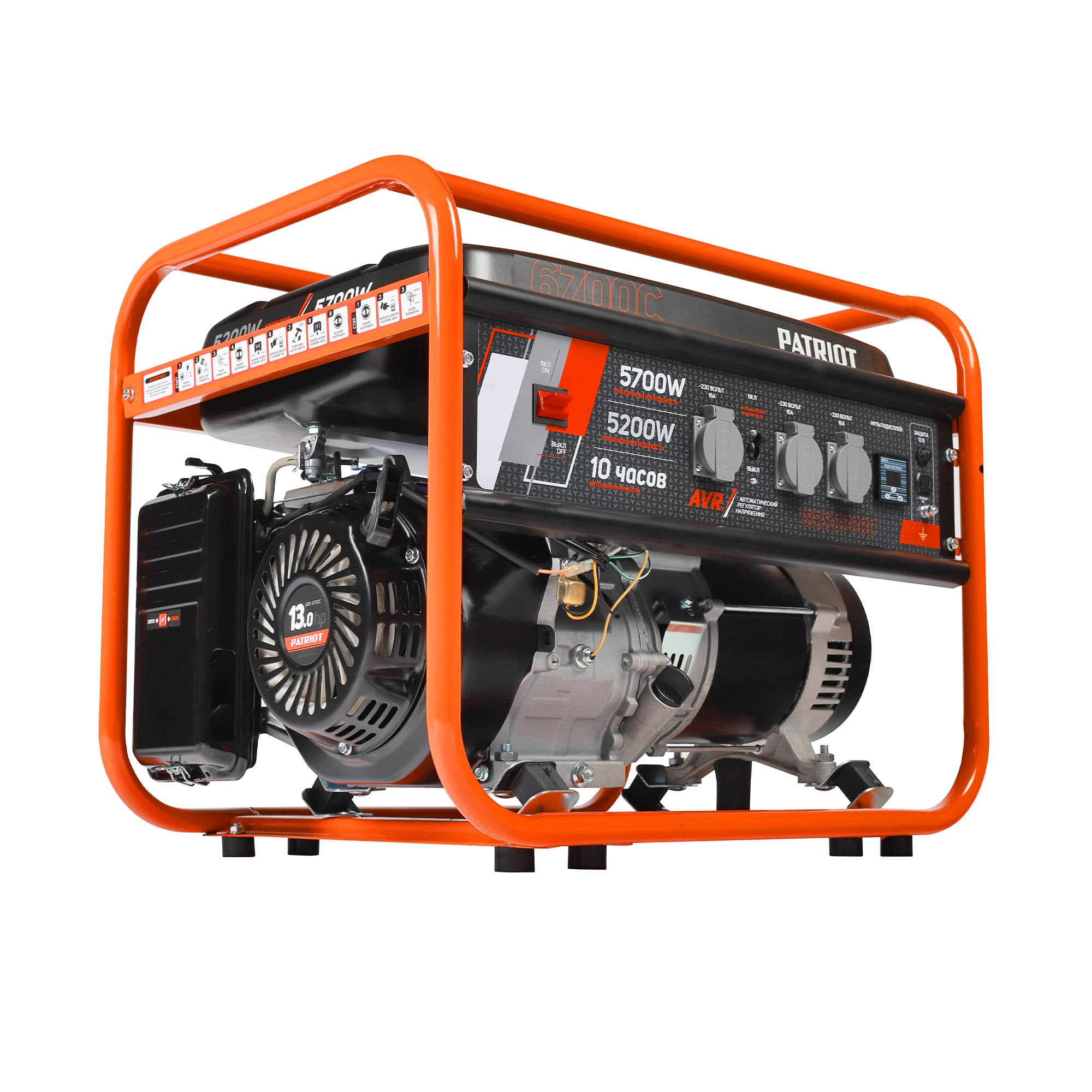 Генератор бензиновый GRS 6700C