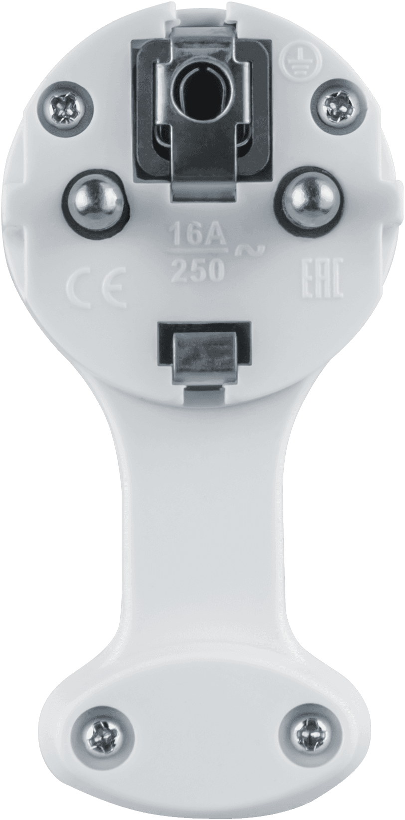 Вилка Navigator плоская с/з белая 61 365 NCA-PL06-16A-E-WH