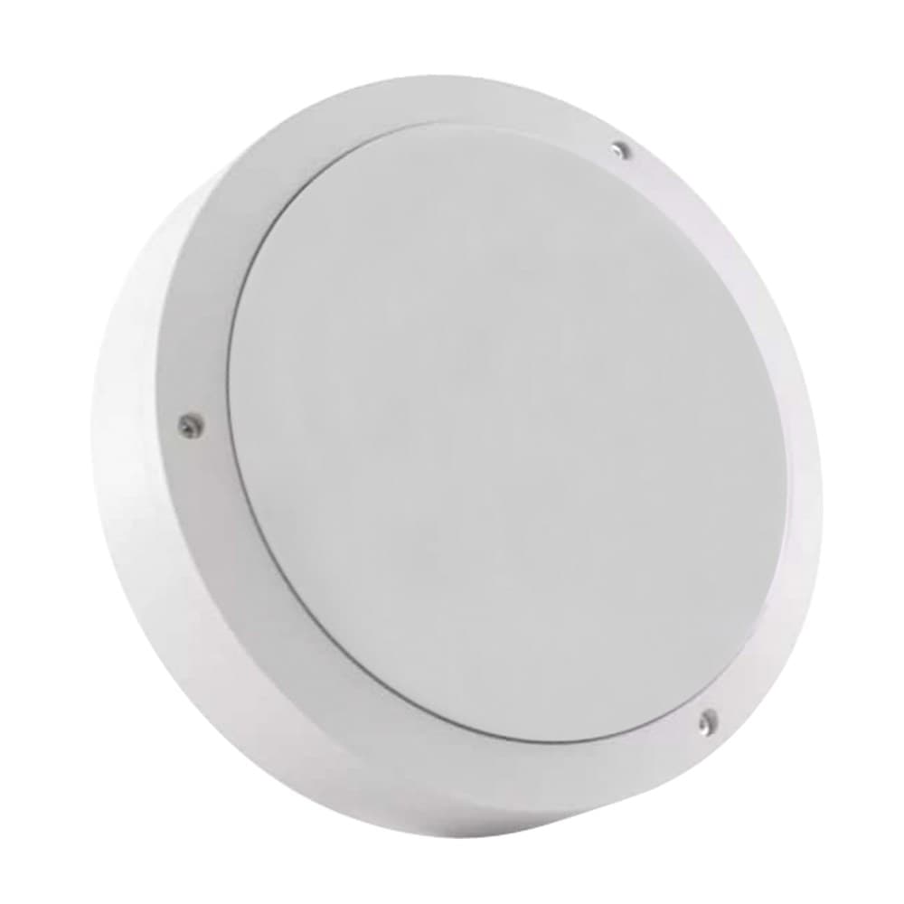 Светильник светодиодный влагозащищенный ULW-K15A 25W/5000K IP65 WHITE Круг (5000K) 3000Лм 220X70мм Корпус белый