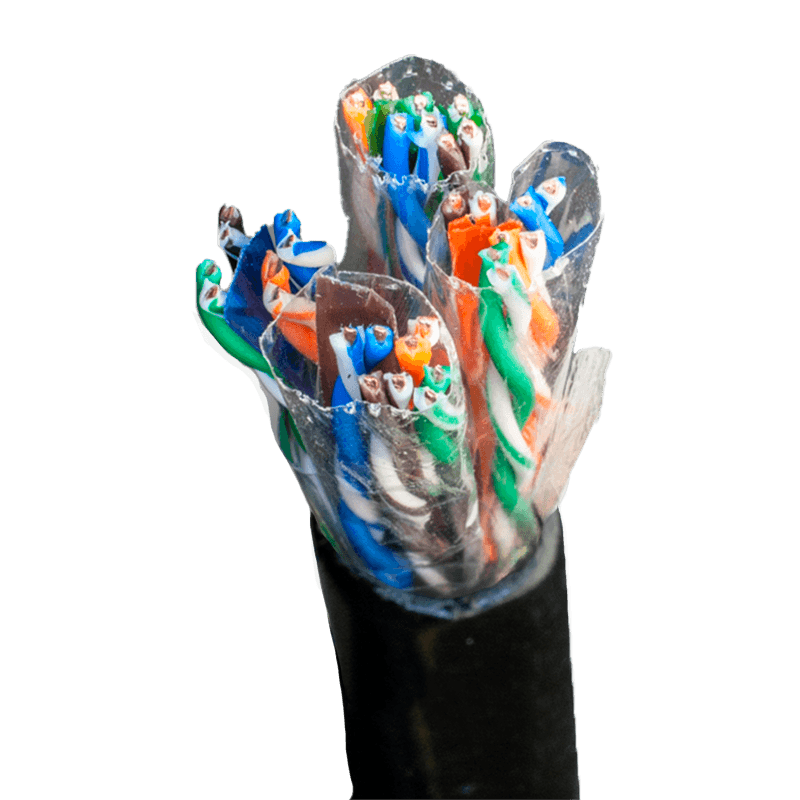Витая пара U/UTP кат 5e 16x2xAWG24 Cu PE OUT 305м (RUS)