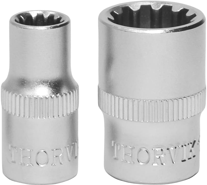 Головка торцевая MultiProf 1/4''DR, 8 мм