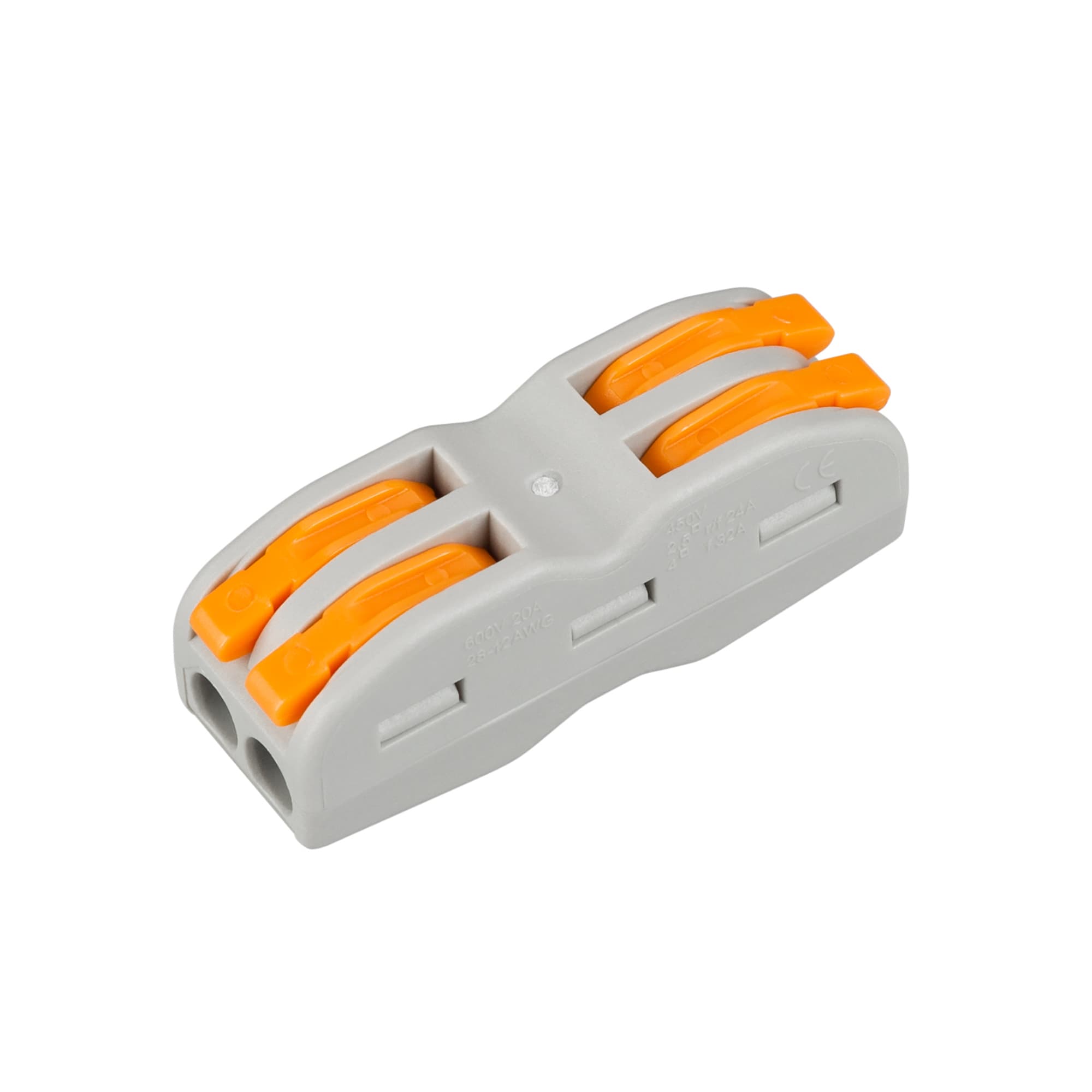 Клемма-коннектор ARL-CLT-2W2CS4-32A-BOX20 (Пластик)