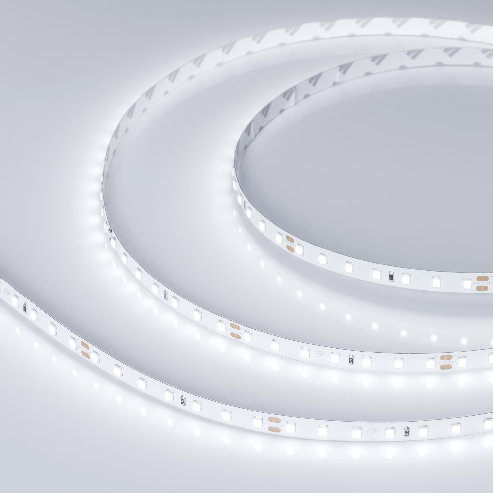Лента светодиодная 10 Вт/м 24В IP20 6000K 98LED/м RT/RTW-A98-8mm SMD 2835 5 м