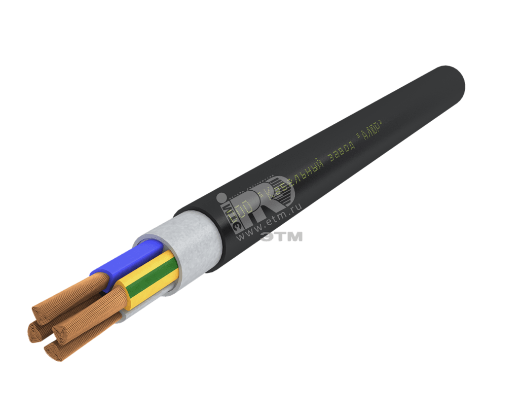 Кабель силовой ППГнг(А)-HF 4х185 мс(N)-1 Ч бар