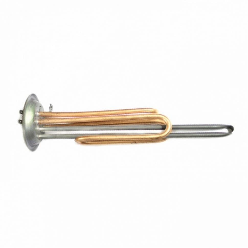 ТЭН RF 2000W(1500+500), медь, D92мм, М6, клеммы под разъем, L280мм, 220V