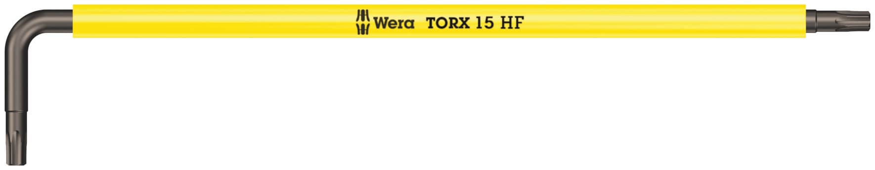 Ключ Г-образный 967 SXL HF TORX Multicolour с функцией фиксации крепежа удлиненный TX 15X123 мм