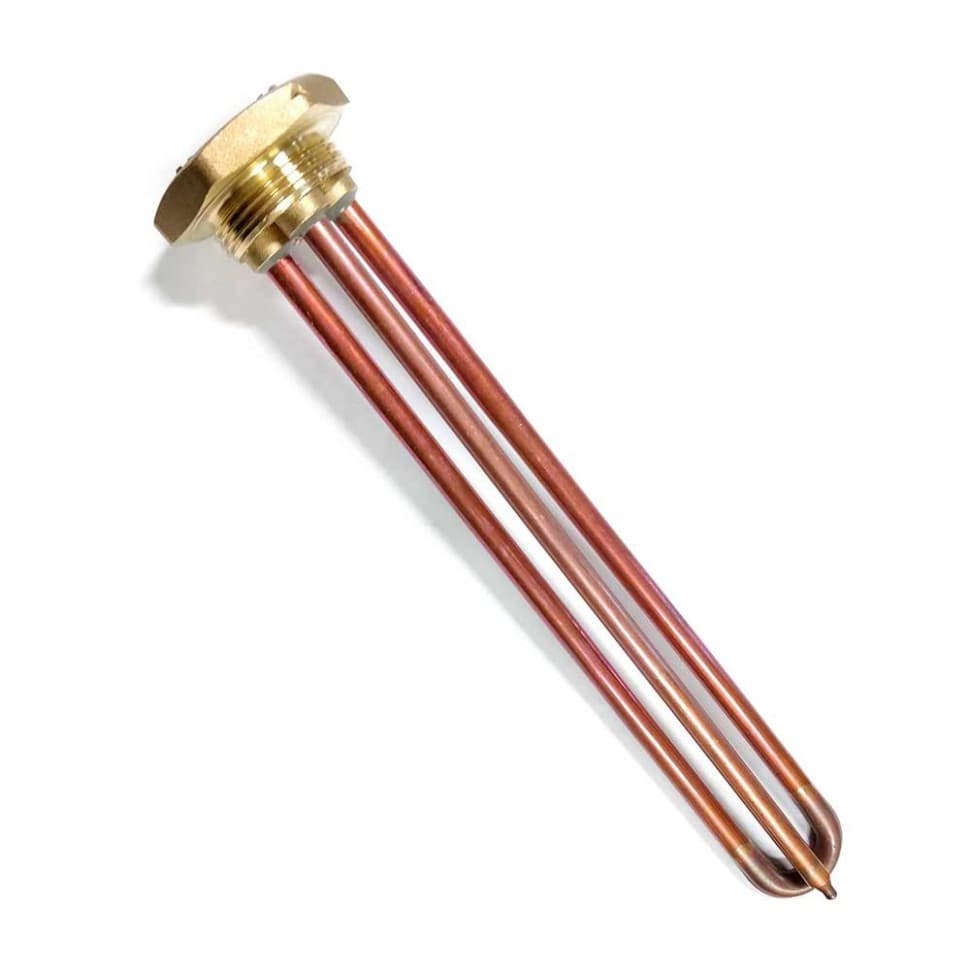 ТЭН RDT 1200W, D42мм, М6, L290мм, композитная заливка, 220V
