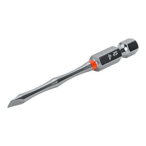 Бита с профилем Slotted (шлиц) SL 0,8X4,0, длина 75 мм, хвостовик E6,3 мм, торсионная (3 шт)
