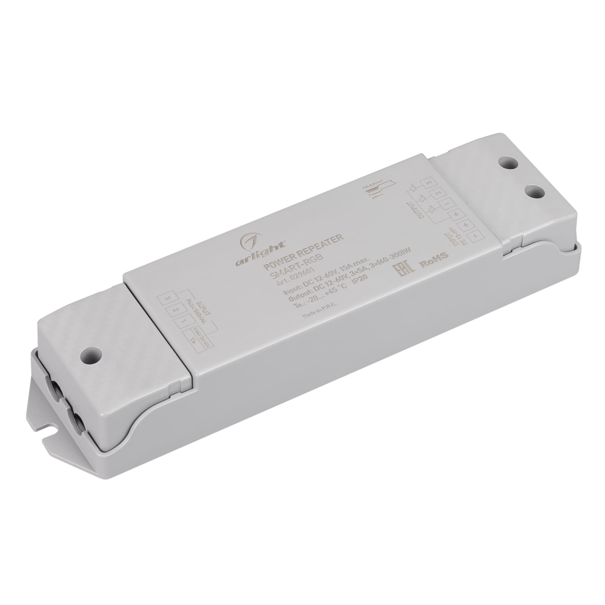 Усилитель SMART-RGB 12-60V, 3x5A ARL