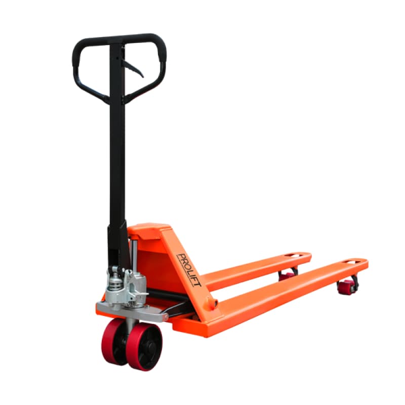 Тележка гидравлическая PROLIFT AC25, г/п 2500 кг, колеса полиуретан, вилы 1800x550мм