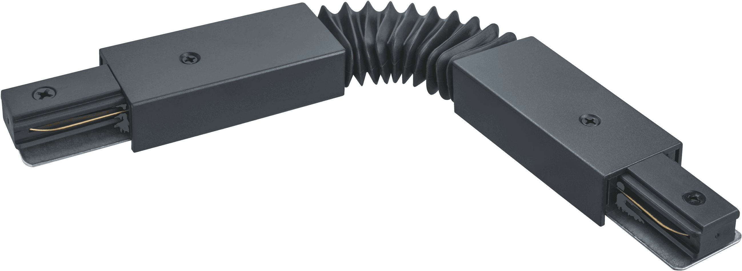 Коннектор гибкий черный для шинопровода NLT-C-1L-AS1-BL-F