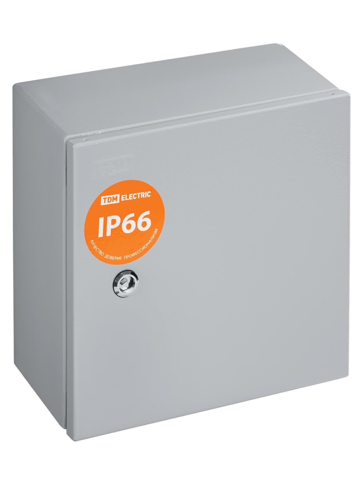 Корпус металлический ЩМП-3.3.15 IP66 (300х300х150)TDM