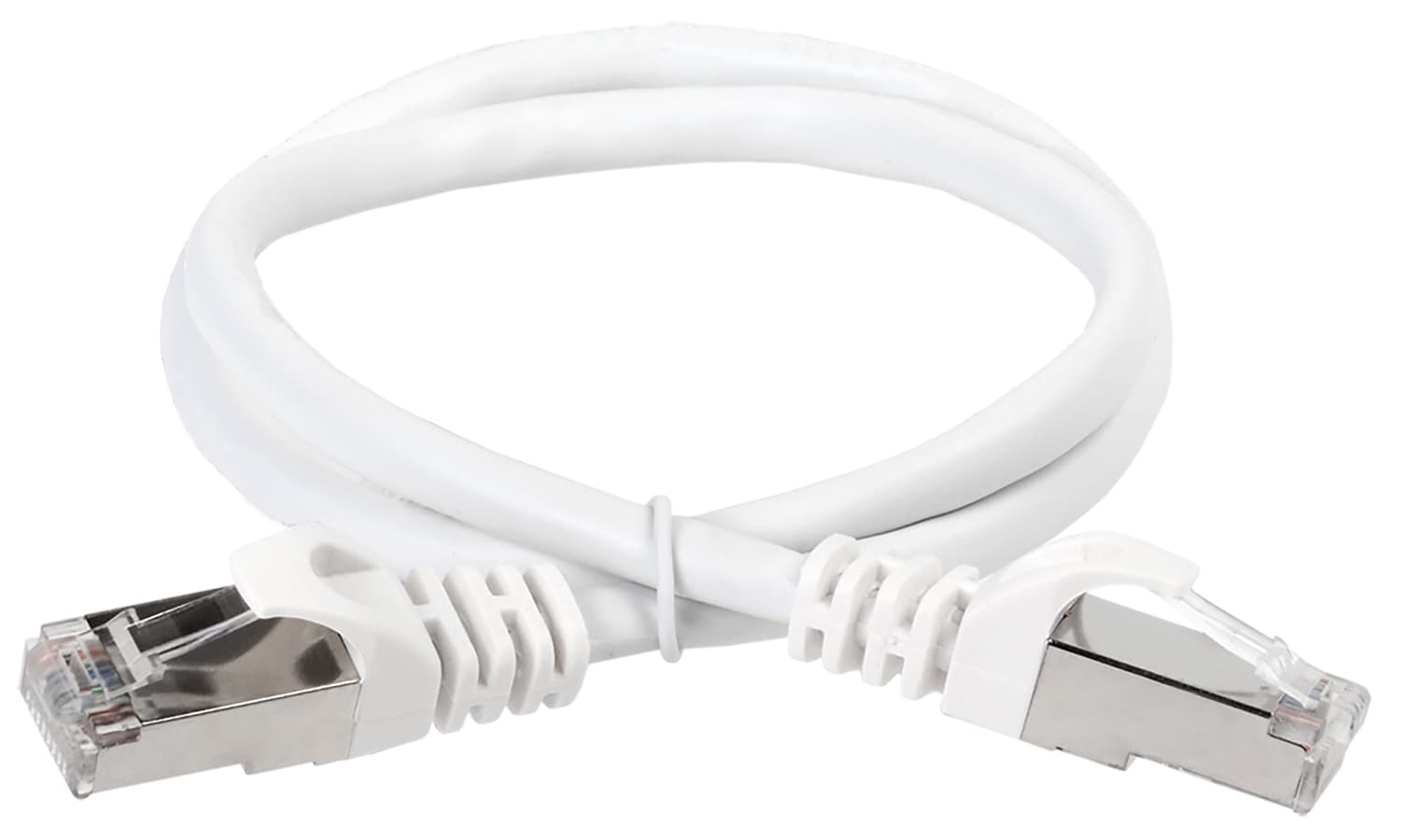 Патч-корд категории 6 FTP LSZH 15м белый