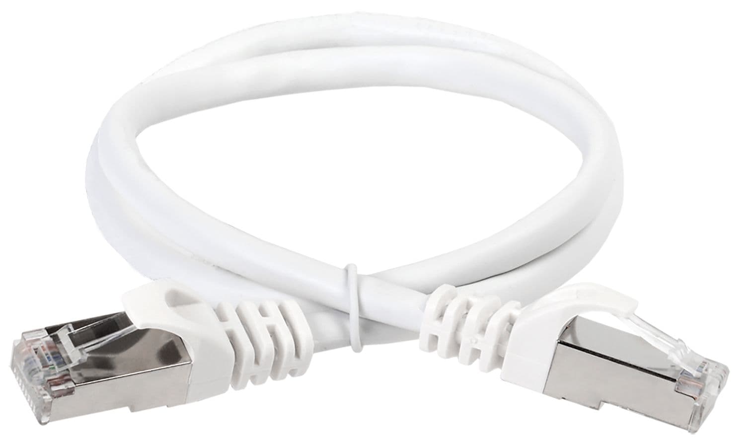 Патч-корд категории 6 FTP LSZH 15м белый