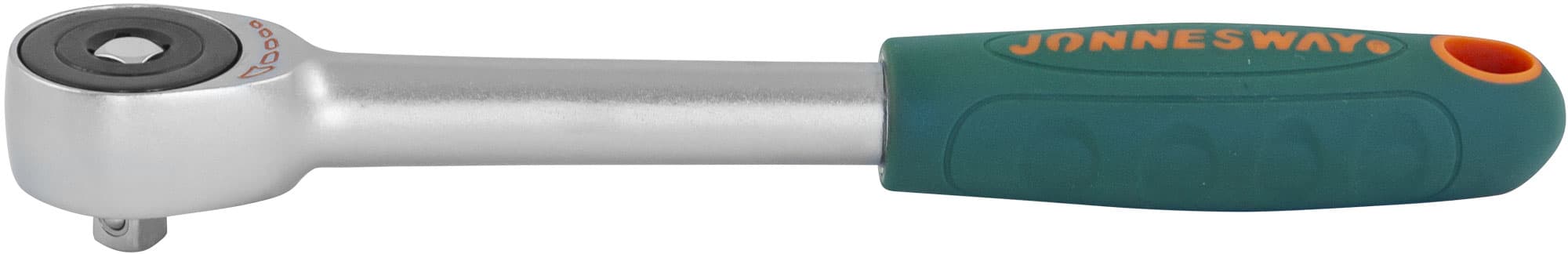 Рукоятка трещоточная ротационная со сквозным приводом 3/8''DR, 60 зубцов, 240 мм