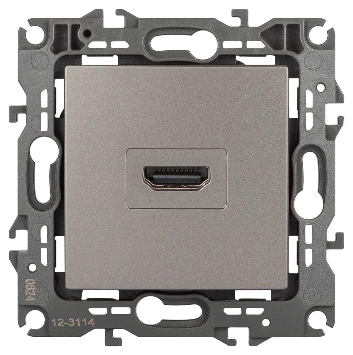 Розетка Серия 12 12-3114-16 HDMI, титан