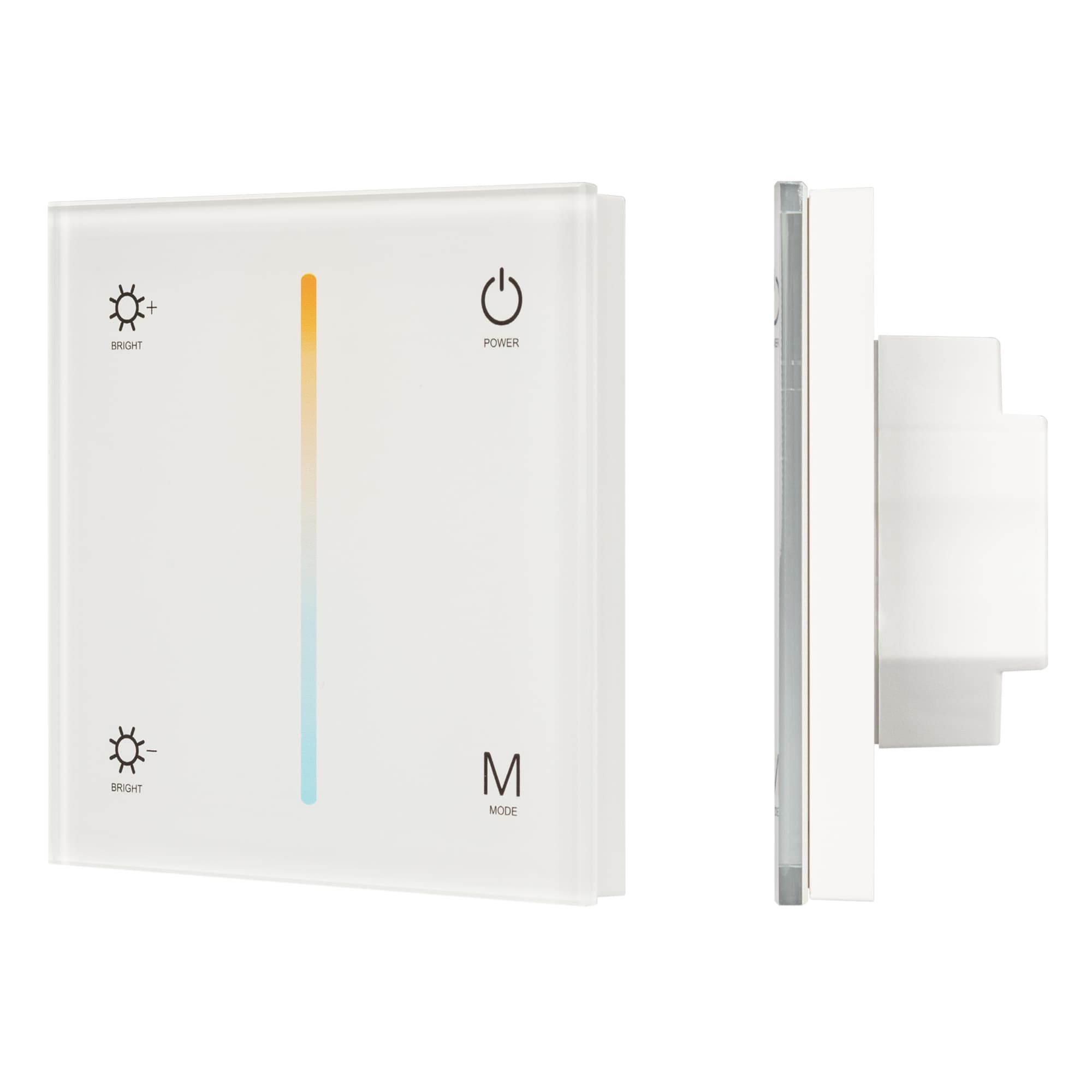 Панель Sens SMART-P21-MIX White 12-24V, 2.4G ARL, IP20 пластик, 5 лет