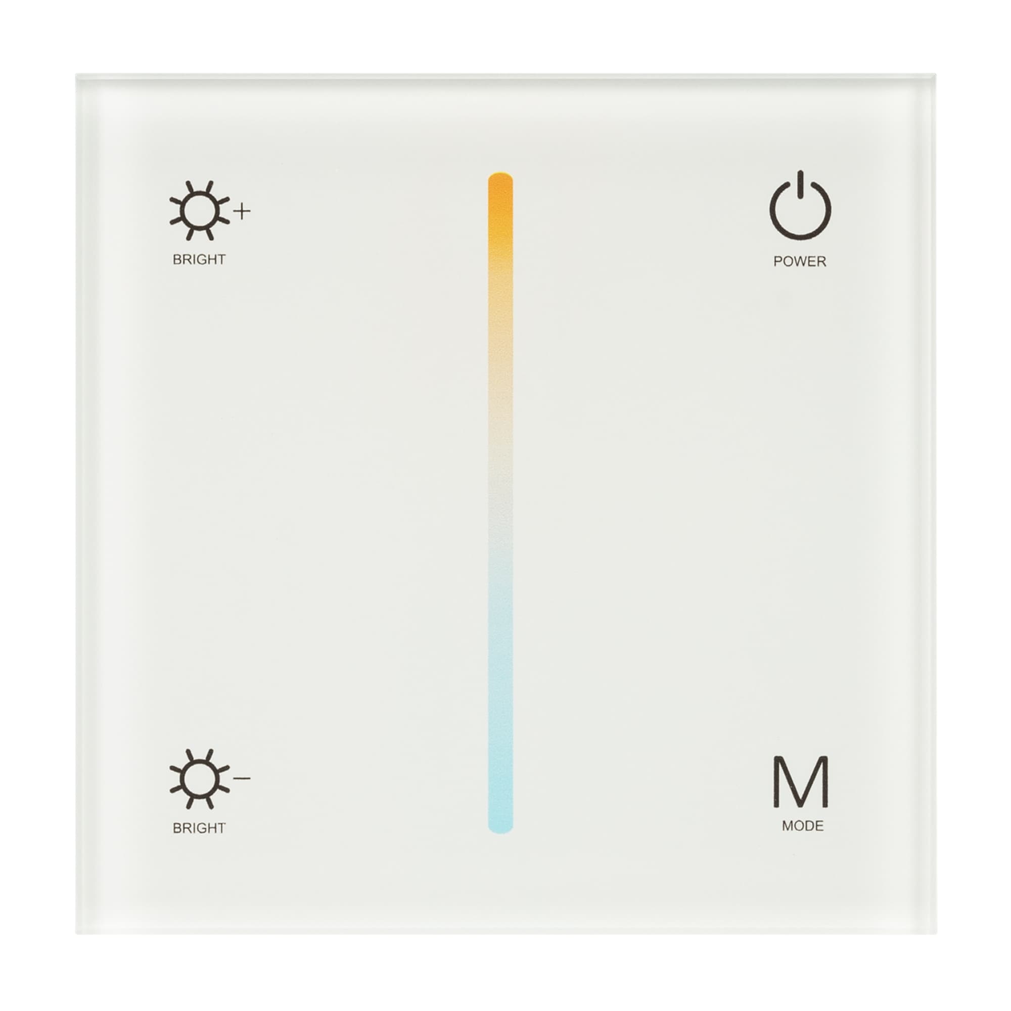 Панель Sens SMART-P21-MIX White 12-24V, 2.4G ARL, IP20 пластик, 5 лет