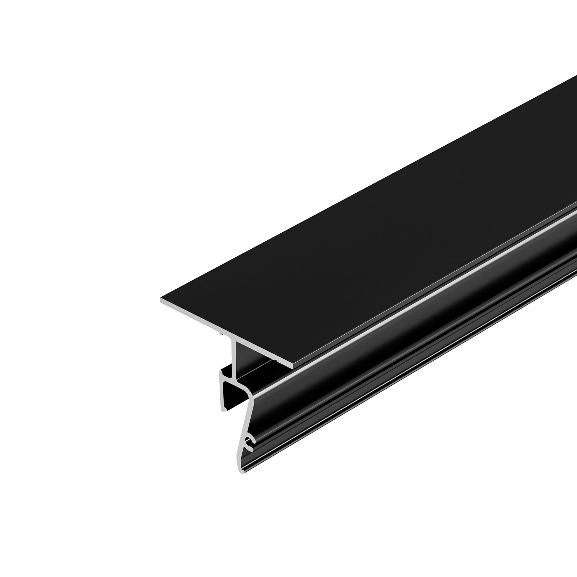 Профиль STRETCH-SHADOW-CEIL-2000 BLACK (A2-CONTOUR-PRO) (Алюминий)