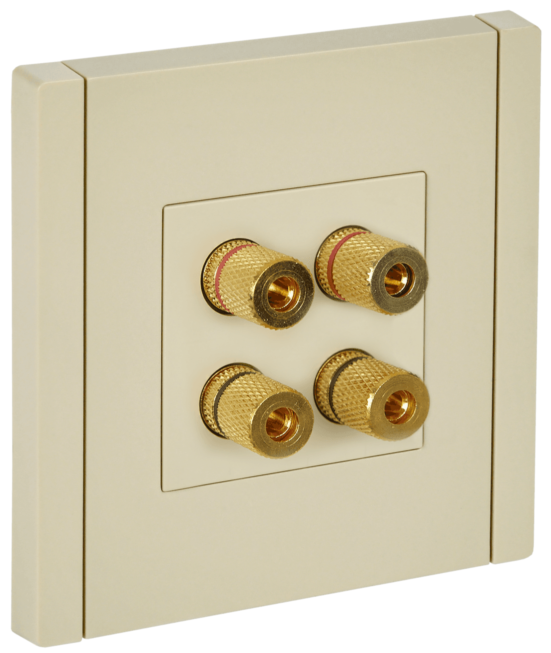 FORTE&PIANO Аудиорозетка 4-местная FP439 ваниль IEK